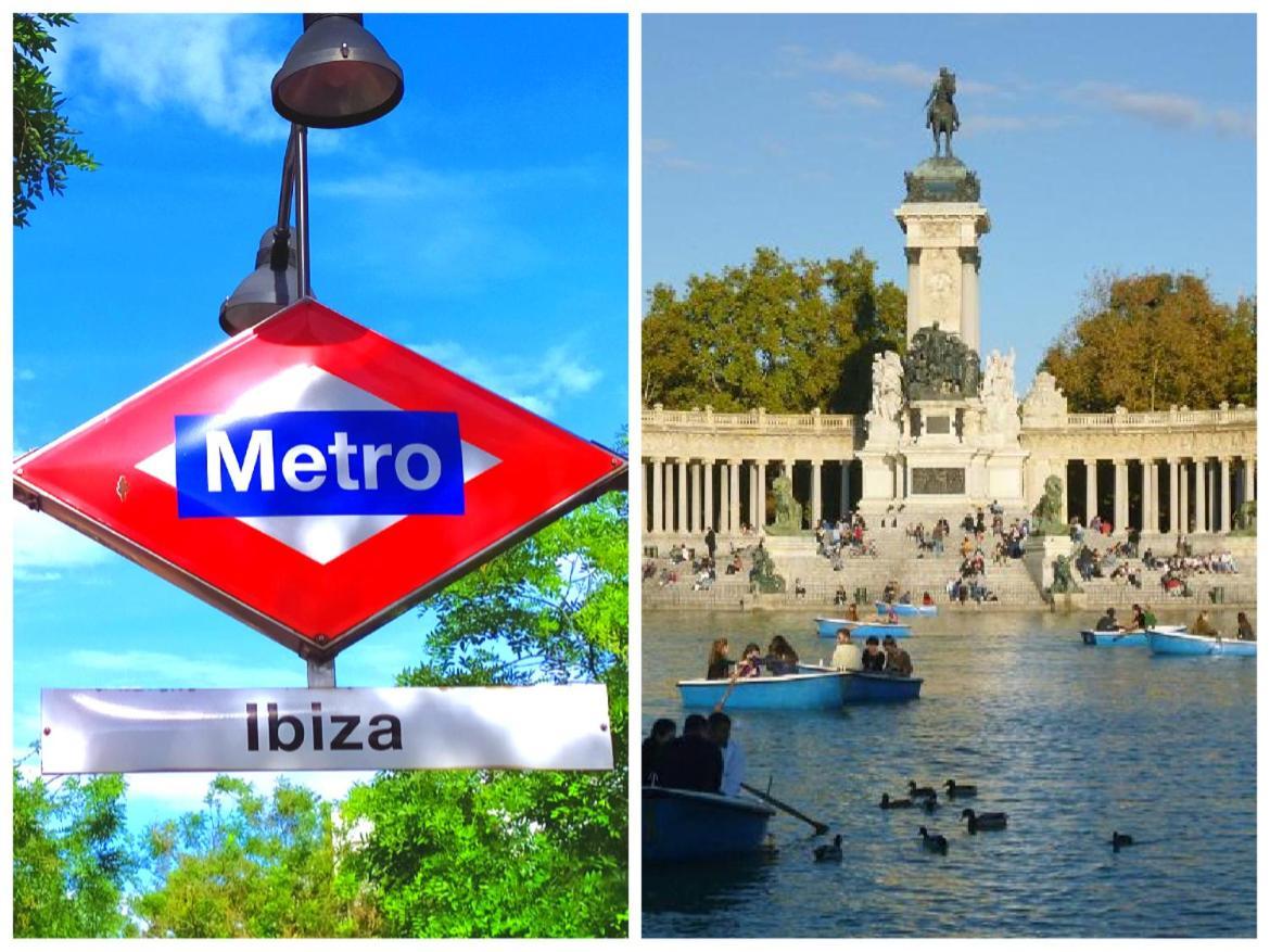 Retiro-Ibiza Alquiler Temporal-Hospitales Daire Madrid Dış mekan fotoğraf